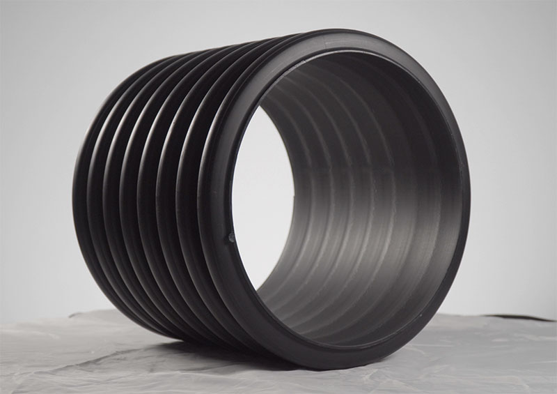  HDPE double-wall corrugated pipe 