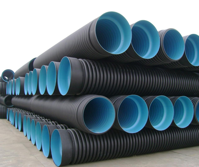  HDPE double-wall corrugated pipe 