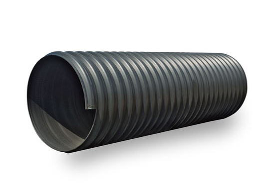  HDPE steel strip reinforced spiral corrugated pipe 