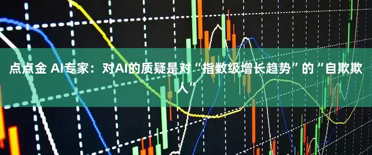 点点金 AI专家：对AI的质疑是对“指数级增长趋势”的“自欺欺人”